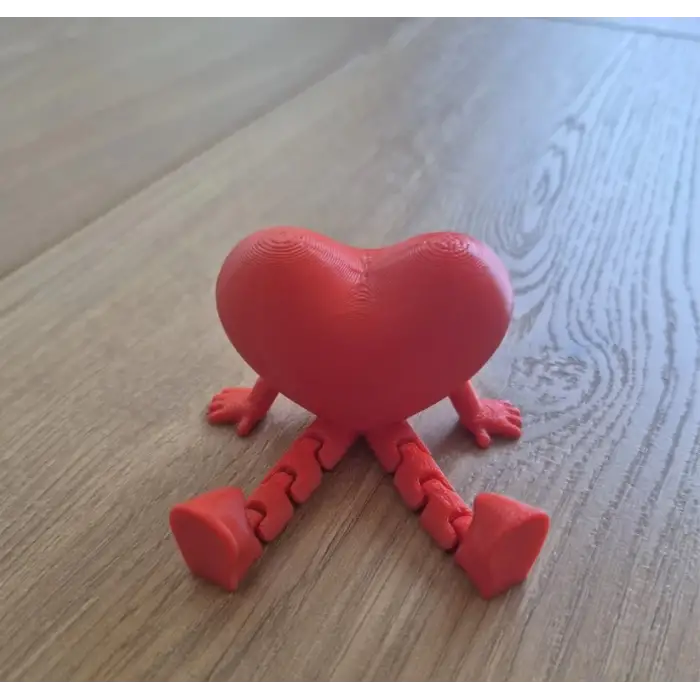 Sevimli Kalpli Dekoratif Figür