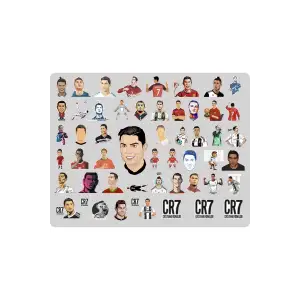 Ronaldo Cr7 Sticker Etiket 2 Sayfa 106 Adet Etiket