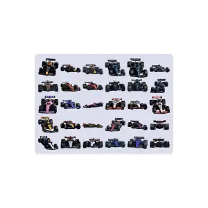 F1 Formula Sticker Etiket 2 Sayfa 60 Adet Etiket