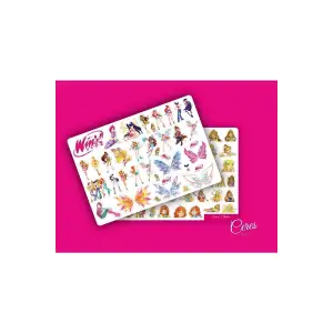 Winx Club Sticker Etiket Çıkartma - 2 Sayfa 92 Etiket