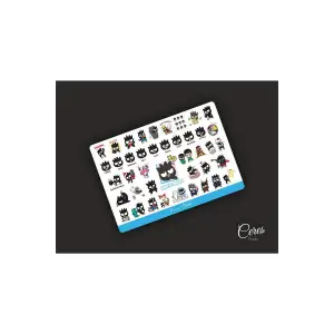 Badzt Maru Sanrio Hello Kitty Sticker Etiket 1 Sayfa 42 Adet Etiket
