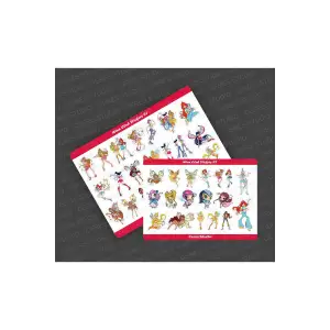 Winx Club 2 Sticker Etiket Çıkartma - 2 Sayfa 39 Etiket