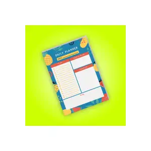 Günlük Planlayıcı | Daily Planner | Notepad | Notebook | Not Defteri | A5 Bloknot