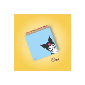Kuromi Sanrio Not Defterleri | Notepad | Bloknot | Memo | 9X9 50 Sayfa BLOKNOT