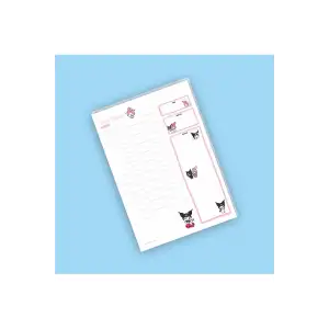 Cinnamoroll Melody Kuromi | Planlayıcı | Notepad | Bloknot | Memo | (14x19cm) 40 Sayfa Not Defteri