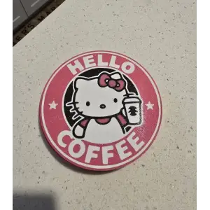 Hello Kitty Bardak Altlığı Seti (2 ADET)