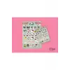 Hello Kitty Sanrio Karışık Sticker Set Etiket 4 Sayfa 70 Etiket