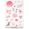 Sakura Pembe Tema Sticker Etiket 4 Sayfa 87 Adet Etiket - Pembe