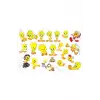 Tweety Sticker Etiket 2 Aynı Sayfa Toplam 64 Adet Etiket