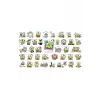 Keroppi Sanrio Hello Kitty Sticker Etiket 1 Sayfa 39 Adet Etiket