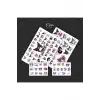 Büyük Sanrio Sticker Set Hello Kitty Kuromi 17 Sayfa 450den Fazla Sticker Etiket (425)