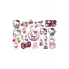 Hello Kitty Sanrio Sticker 2cm Ile 5cm Arası 1 Sayfa 19 Adet Etiket