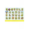 Baby Yoda Star Wars 25 Adet Etiket