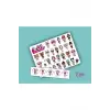 LOL TEMALI Sticker Etiket 2 Sayfa 36 Adet Etiket
