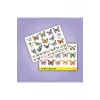 Kelebek Sticker Set 2 Syf 50 Etiket Planlayıcı Bullet Journal Telefon için Uygundur.