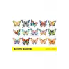 Kelebek Sticker Set 2 Syf 50 Etiket Planlayıcı Bullet Journal Telefon için Uygundur.