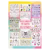 Sanrio Sticker Set Hello Kitty Kuromi 15 Syf 350 Ad. Planlayıcı Bullet Journal Telefon Vb. Etiket