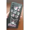 Mini Kuromi Sanrio Sticker Set - 4 Sayfa 86 Adet Etiket