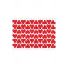 Kalp Sticker Etiket - 1 Sayfa 60 Kalp