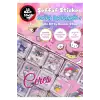 Şeffaf Kuromi Sanrio Su Geçirmez Sticker - My Melody Hello Kitty Cinnamoroll Etiket Seti