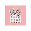 Black Pink Sticker 60 Adet Etiket Ve Imzaları (2 ADET 10x14cm VE 1 ADET 13x20cm)