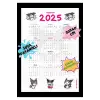 2025 Takvim - Kuromi - Hello Kitty - Harry Potter - ARKASI YAPIŞKANLIDIR