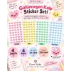 Gülümseyen Kalp Sticker Seti