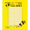 Öğretmenler Için Yıldız Etiketi Star Sticker 1 Sayfa 130 Adet 1,2cm Ebat