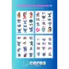 Stitch Temalı 155 Parça Sticker Seti - Kawaii Karakter Etiketleri Defter Laptop Telefon İçin