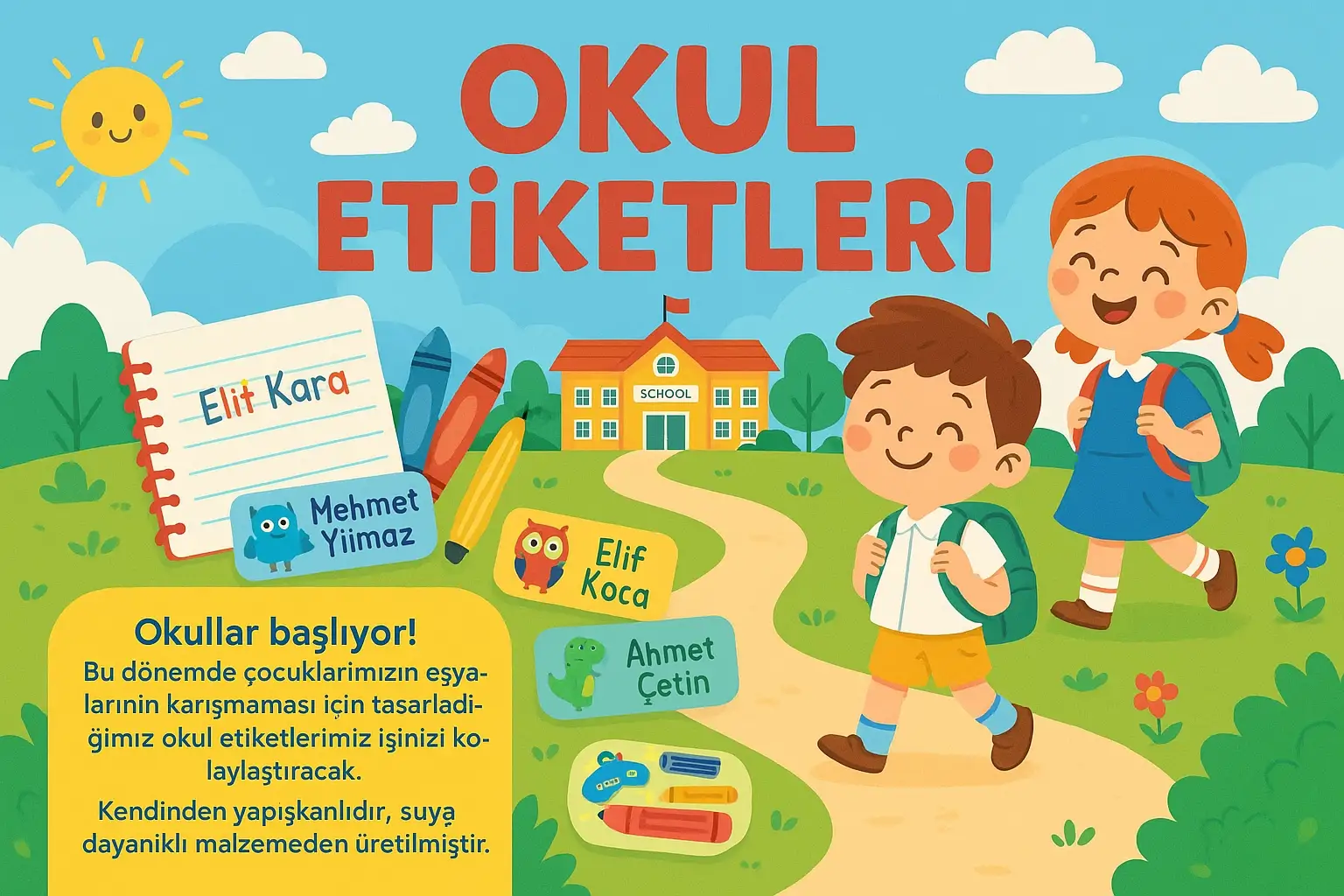 Okul Etiketleri