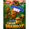Italian Brainrot Temalı 88 Parça Sticker Seti - İtalyan Brainrot Karakter Etiketleri Defter Laptop Telefon İçin