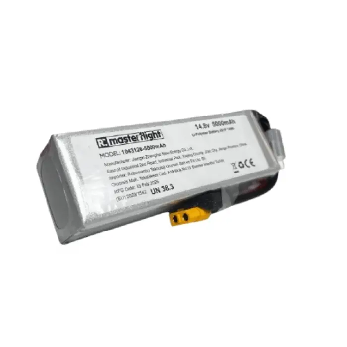 22,2V Li-po Pil 5000mAh 40C 6s Lityum Polymer Batarya