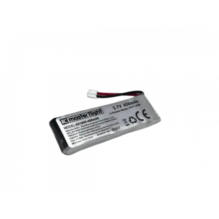 3,7V Li-po Pil 450mAh 1s Lityum Polymer Batarya