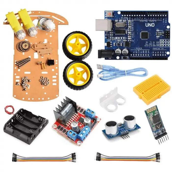 Arduino Süper Combo 4WD Araç Seti Bluetooth