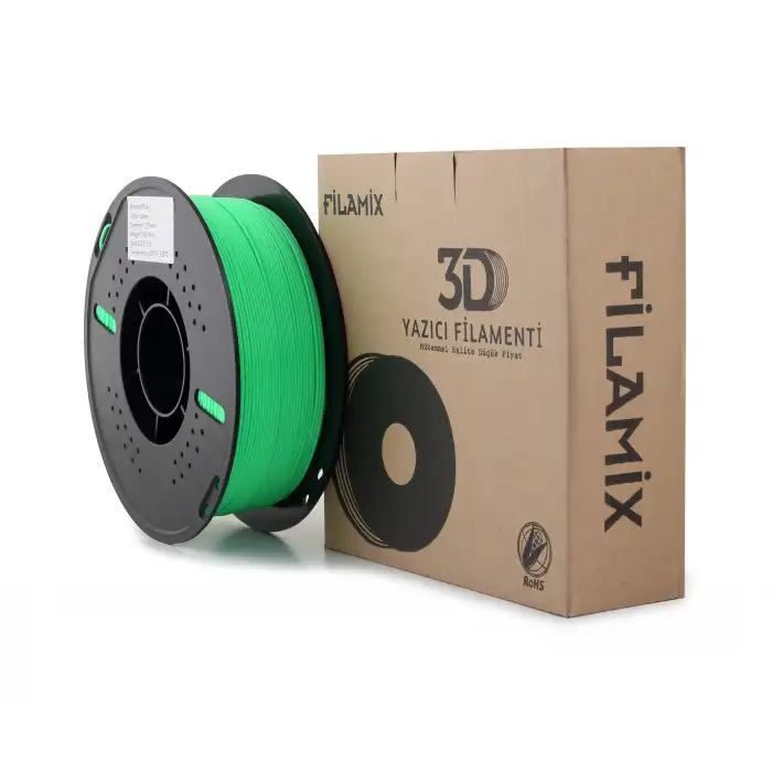 Filamix PLA Plus (PLA+) Filament 1.75 mm 1 Kg - Yeşil