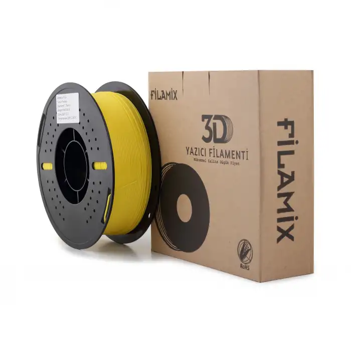 Filamix PLA Plus (PLA+) Filament 1.75 mm 1 Kg - Sarı