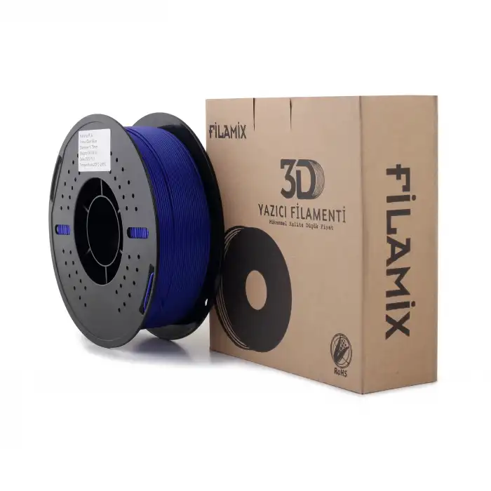 Filamix PLA Plus (PLA+) Filament 1.75 mm 1 Kg - Koyu Mavi