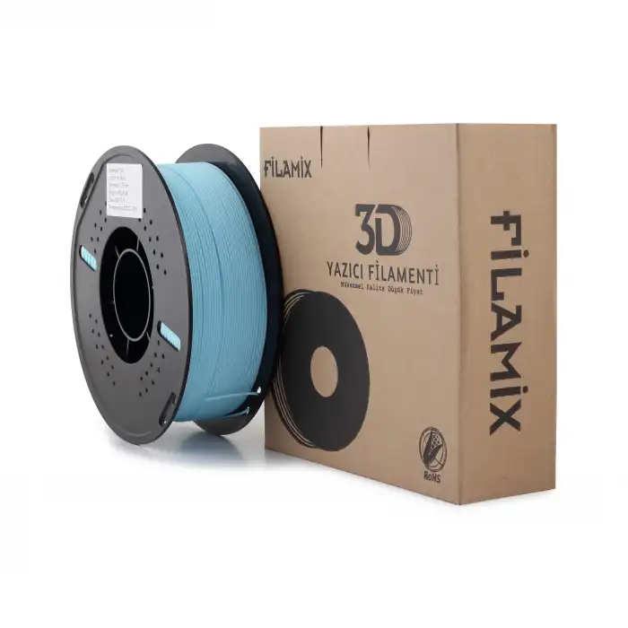 Filamix PLA Plus (PLA+) Filament 1.75 mm 1 Kg - Buz Mavi