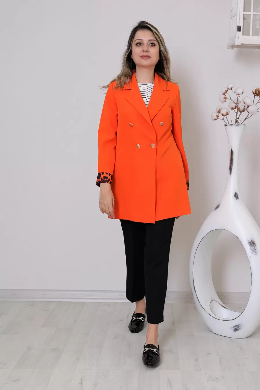 Ceket Kadın.Nisaca Esnek klmaş Blazer Büyük Beden Kadın Ceket