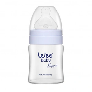 Wee Baby Isıya Dayanıklı Akıtmaz Cam Bardak 120 ML