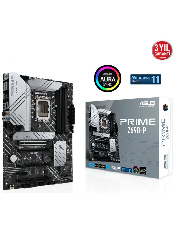 ASUS PRIME Z690-P 6000MHz (OC) HDMI M.2 ATX 1700p