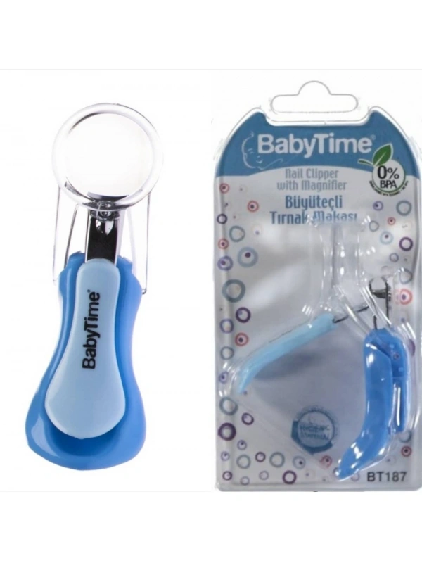 Baby Time Büyüteçli Tırnak Makası