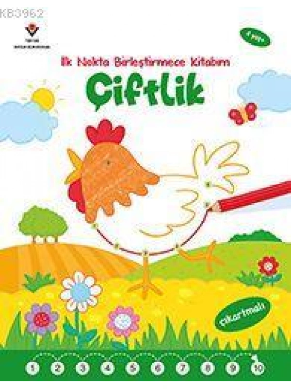 İlk Nokta Birleştirmece Kitabım - Çiftlik 4 Yaş