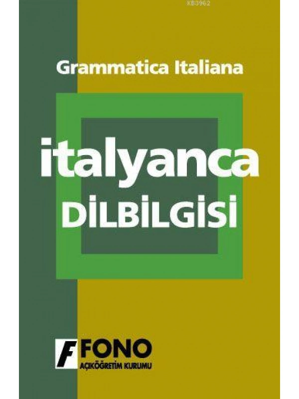 İtalyanca Dilbilgisi