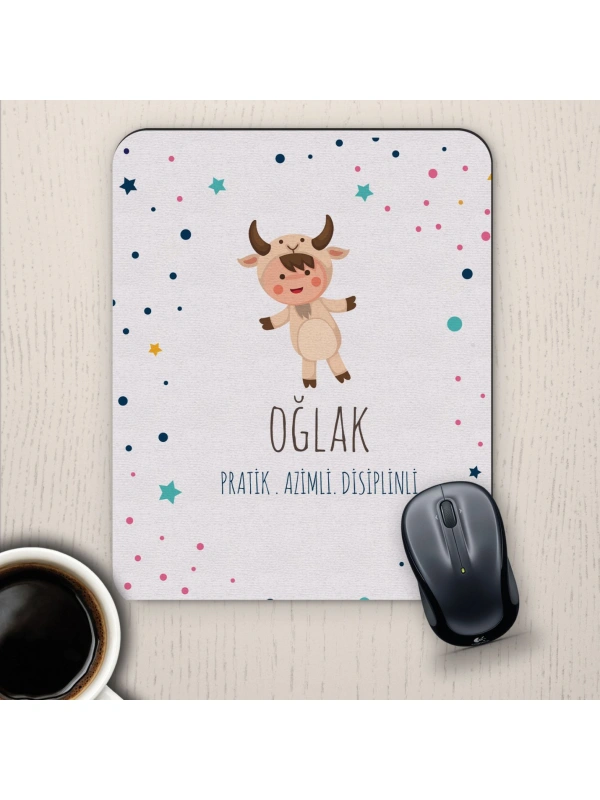 Oğlak Burçlarına Özel Sevimli Mouse Pad