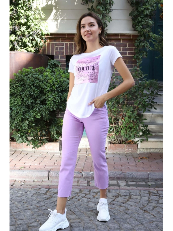 Slim Fit Jeans - LİLA