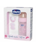 Chicco Yenidoğan Hediye Seti Kaucuk - Pembe