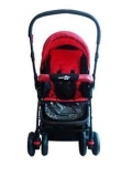 Comfymax Çift Yönlü Bebek Arabası - Kırmızı