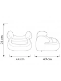 Comfymax Lux 15-36Kg Oto Koltuğu Yükseltici - Coco