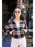 Ekose Kaşe Ceket